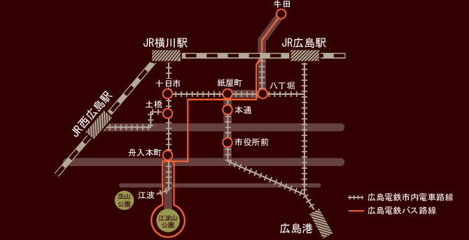 ビーンズさん地図