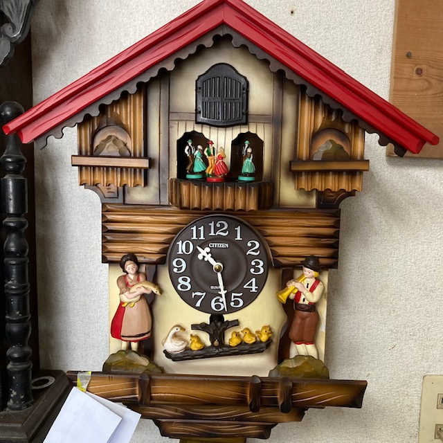 CITIZEN ハト時計 鳩時計 花のワルツ - 家具、インテリア
